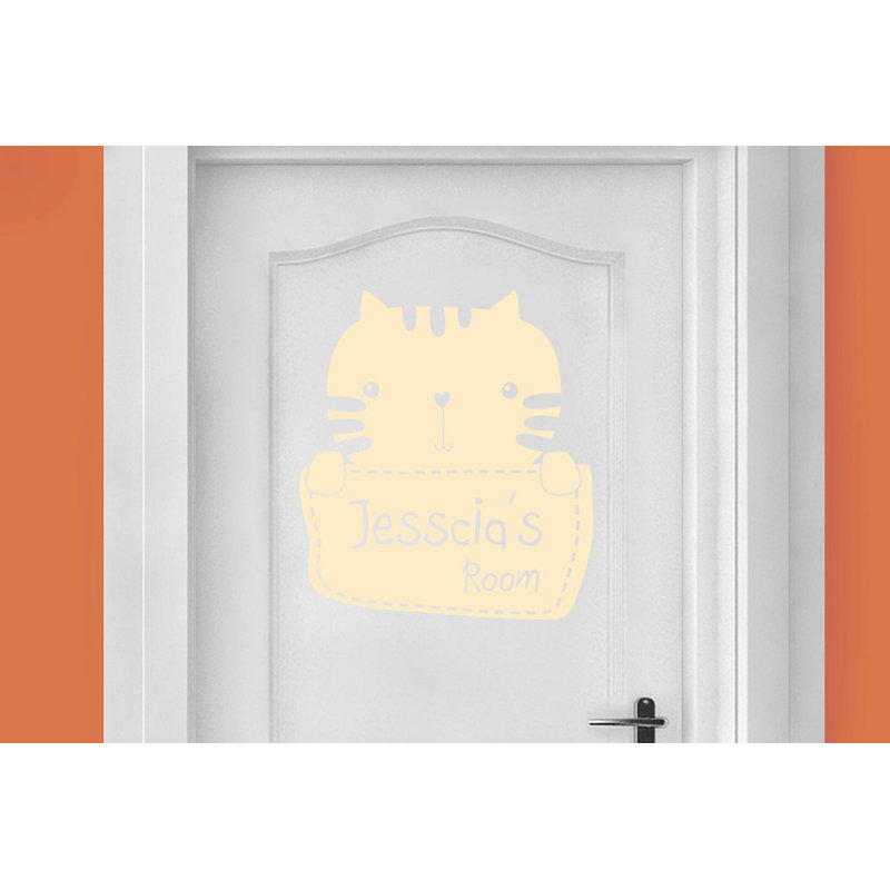 Animals Wall Decal, Beige