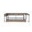 Corner Daybed  Frame With Bookcase,LED Light And Charging Station-1431306838