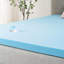 Surmatelas en mousse viscoélastique imprégnée de gel Zinus-1493581578-1493581577