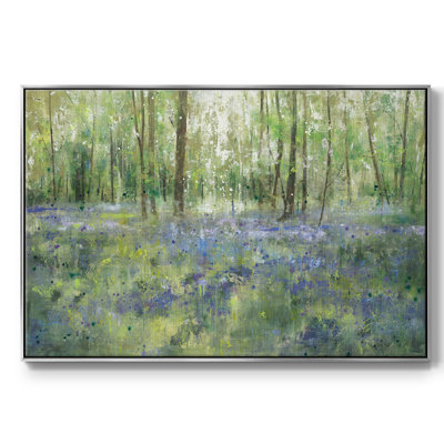 LAVENDER HILL, toile tendue avec châssis de qualité supérieure - prête à être accrochée