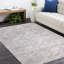 Arash Hand Knotted Abstract Area Rug in Gray/White-93505463