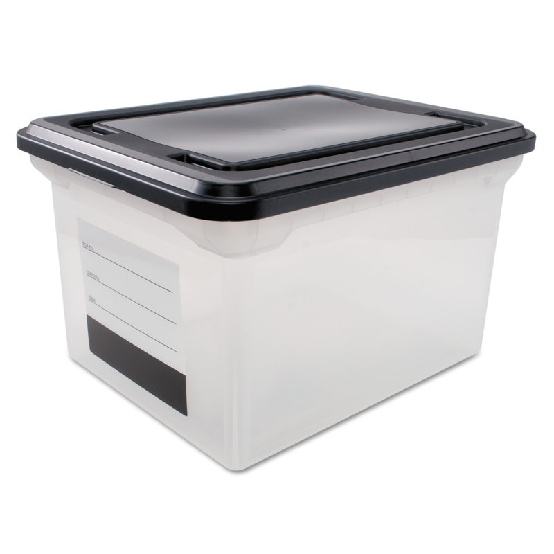 File Tote with Contents Label