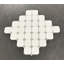 Carreau de mosaïque en diamant à pois-113459199