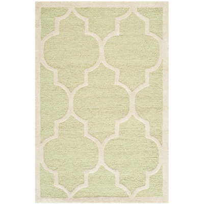 Dulaney Geometric Wool Hand Woven Area Rug