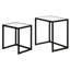 Glass Top Frame Nesting Tables-805279867