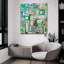 «Yucatan Mayan Village 1» par Coco Good, art mural en verre acrylique-1361447179