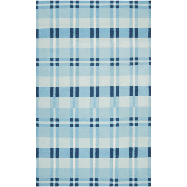 Happy Cottage Wool Plaid Indoor Rug