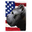 Polyester à 2 côtés 28 x 40 po drapeau maison-1879433990