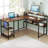 59.05'' Reversible L -Shaped Desk with Monitor Stand