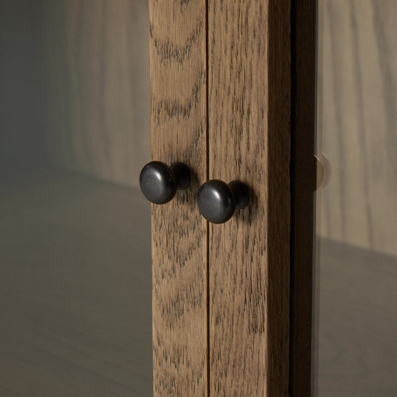 Millie China Cabinet, Drifted Oak