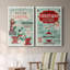 Bright Christmas Carnival - Toile tendue avec châssis de qualité supérieure - Prêt à accrocher-483913871