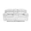 Magnifique canapé-lit inclinable en fourrure grise-1586720281