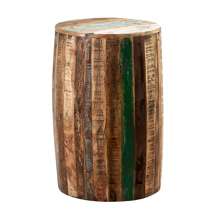 Chapawee Solid Wood Accent Stool