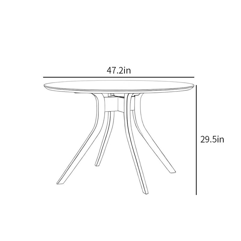 Pizzo, 29.5"H x 47.2"L x 47.2"W
