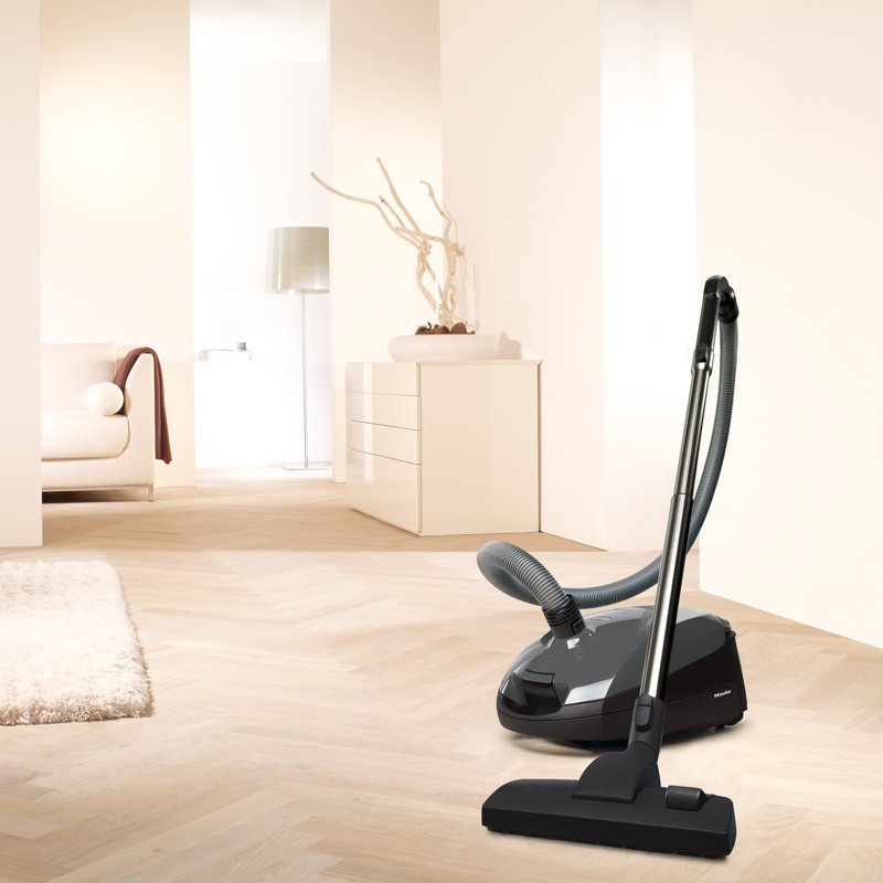 Miele Classic C1 Pure Suction Bagged Canister Vacuum, Graphite Grey