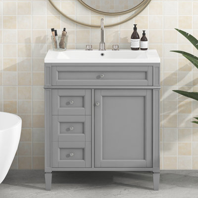 Meuble-lavabo simple 30,01 avec comptoir