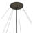 Nashlie 8 - Light Oil Rubbed Bronze Single Pendant