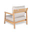 Ensemble de conversation pour patio en bois