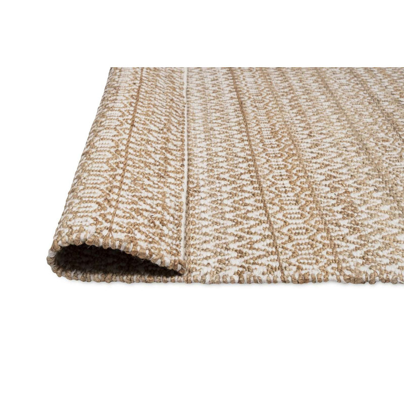 Tapis brun tissé à la main Southwestern, Rectangle 8 pi 10 po x 13 pi