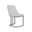 Chaise d'appoint rembourrée (ensemble de 2)