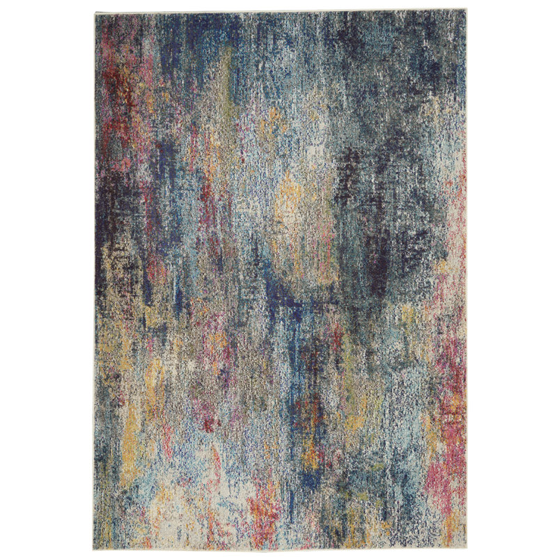 Oriental Indoor Rug, Rectangle 3'11" x 5'11"