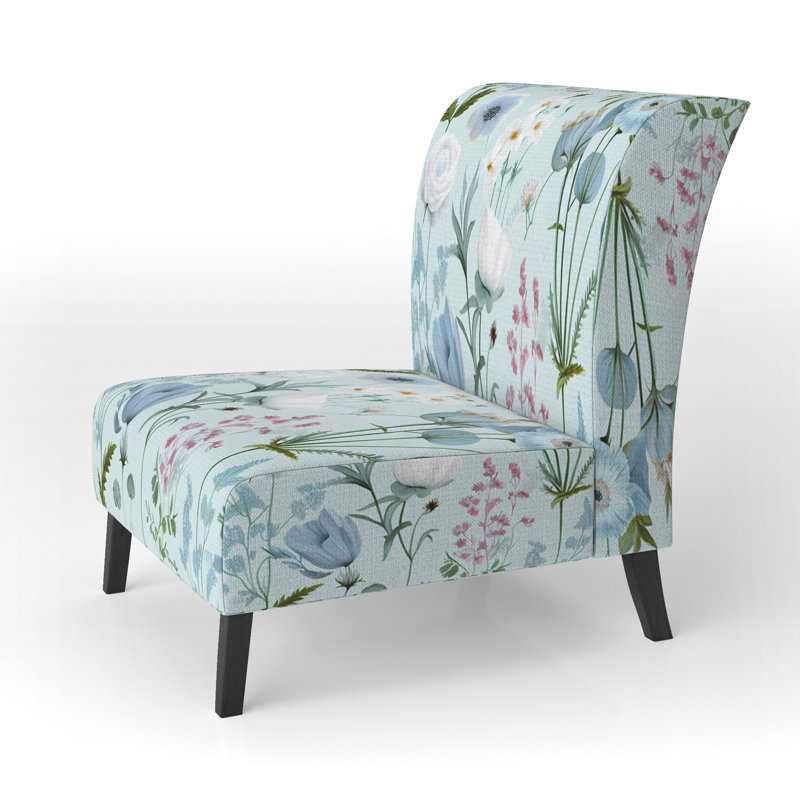 Fauteuil de chambre fermier rembourré Blossoming