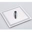 Wall Shower Faucet System Set Chrome 16inch Rainfall Shower Head Mixer Valve