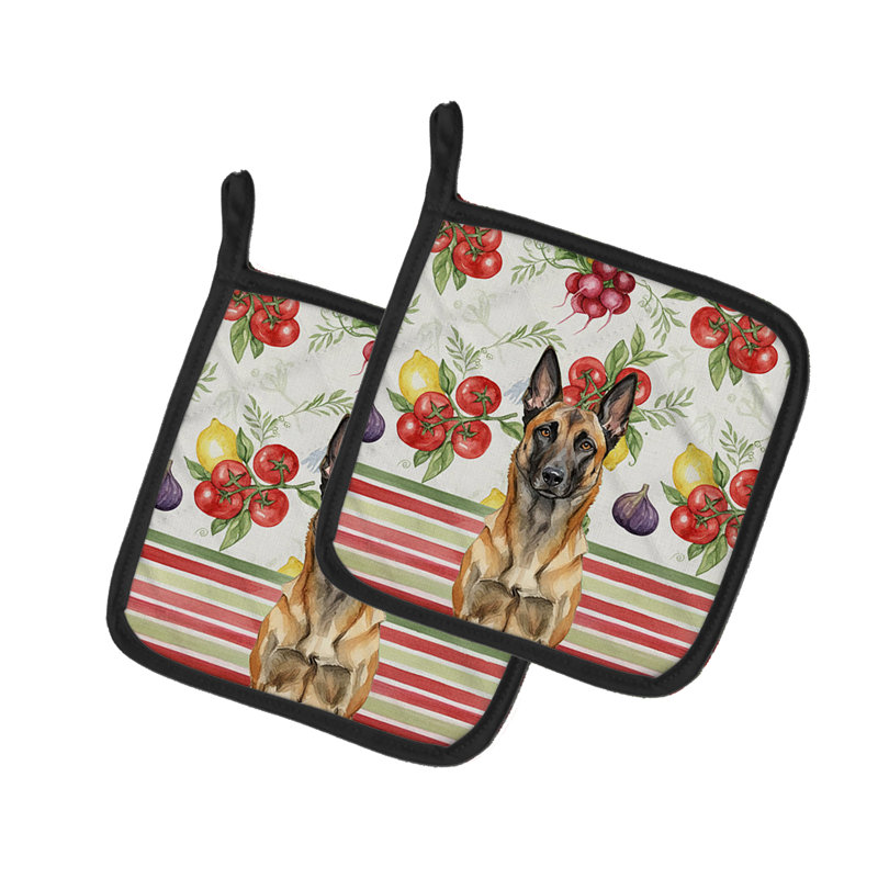 Paire de porte-casseroles à légumes belges Malinois
