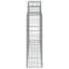 Avaiah Silver Metal Fence Panels Included-814130504