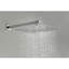 L'ensemble de fixation murale de pomme de douche 12 po, en laiton et en acier inoxydable, offre une douche confortable, une fonction autonettoyante et un ensemble d'accessoires essentiels-118088799