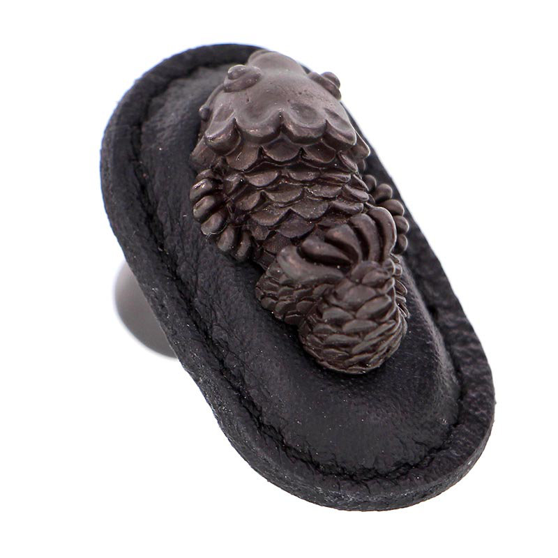 Pollino Novelty Knob, Black, Oil-Rubbed Bronze