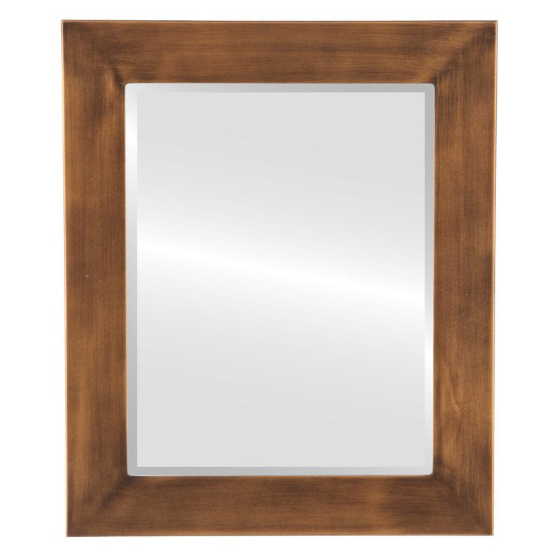 Miroir décoratif biseauté traditionnel Meansville, 27 po x 21 po