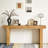 63" Solid Wood Console Table