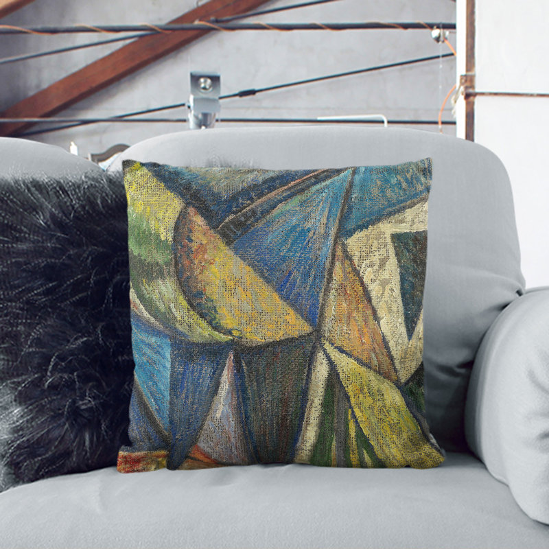 Composition Vol.1 Square Throw Cushion, 55cm H x 55cm W x 20cm D