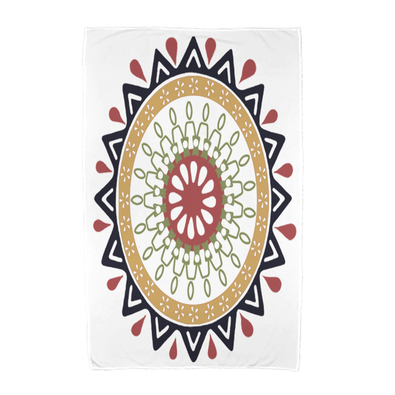 Serviette de plage Alfreda, Bleu marine