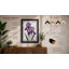 Twin Irises Botanical - Framed Print-1497037652-1497037653