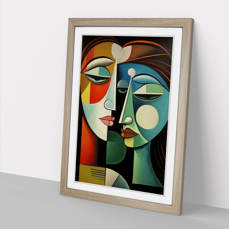 Pablo Picasso Classicism Framed Print, Oak , 46cm H x 34cm W x 2cm D