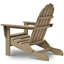Chaise Adirondack pliante en plastique Leighton-54930200