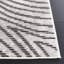 Tapis abstrait beige / noir Madefire Temple-1243258355