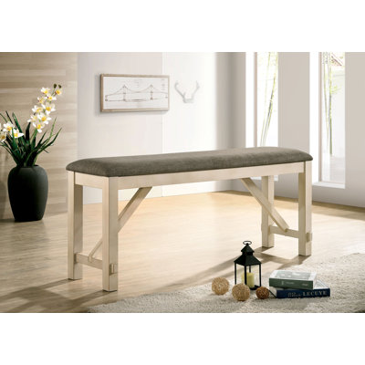 Edgin Polyester Upholstered Bench