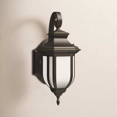 Carterton Single Light Outdoor Aluminum LED Wall Light