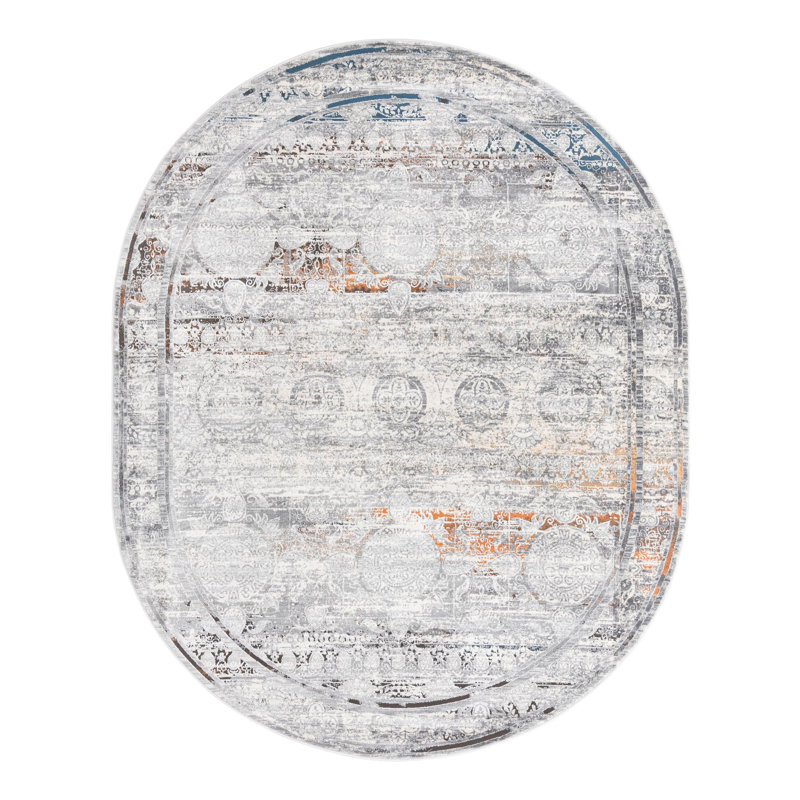 Maly Indoor Rug, Oval 7'10" x 10'