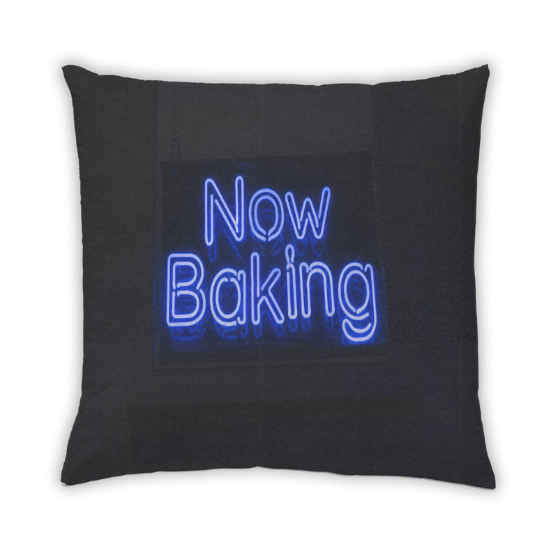 Coussin Neon 92, Microsuède