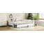 Base de lit plateforme convertible avec garde-corps, bois massif pour une solution de sommeil polyvalente et sécuritaire-1248274074-1248274075
