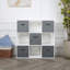 Jane 3x3 Bookcase with 5 Baskets-1170503511