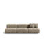 3 Seater Velvet Sectional