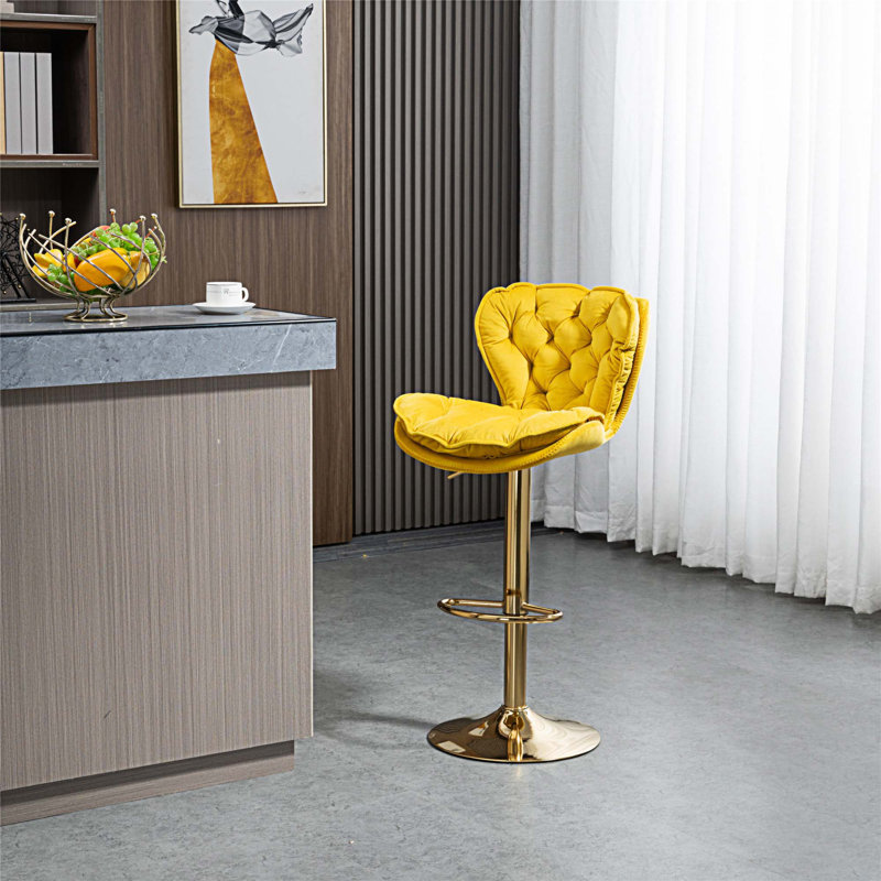 Tabourets Abreu, Moutarde, 1