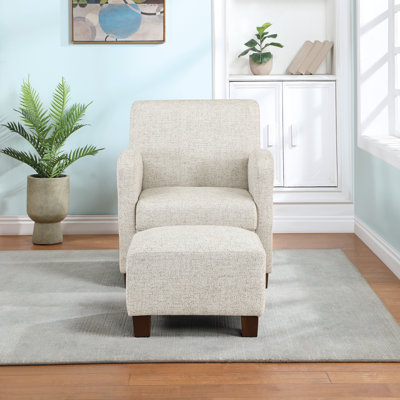 Fauteuil club avec repose-pieds 29,25 po Kaelan
