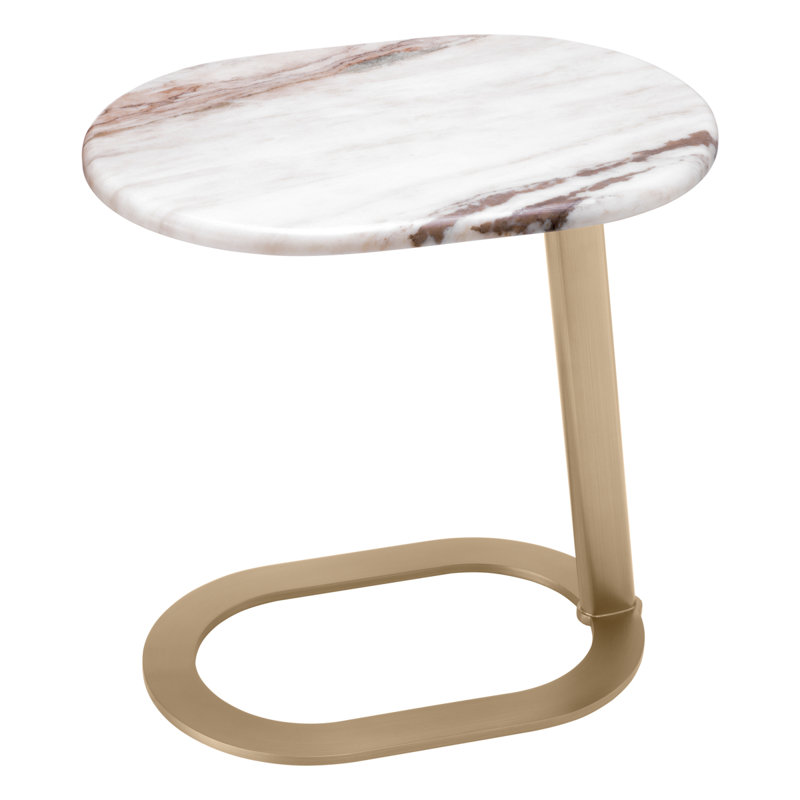Table de bout Oyo, Blanc
