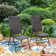 Alyah Folding Reclining Patio Dining Armchair With Adjustable Backrest